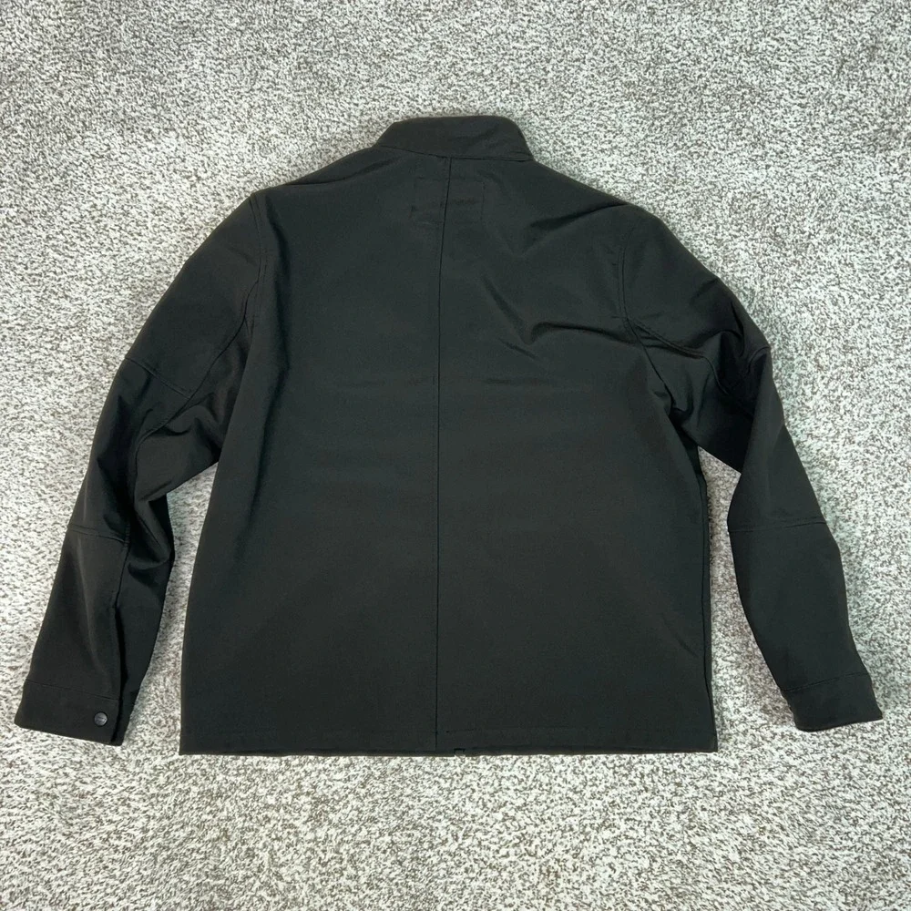 Levi's Jacket Mens Large Black Casual Utility Full Zip Bomber Outdoors Softshell